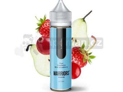 Příchuť ProVape Warriors S&V 10ml: Samurai (Hruška, brusinka, divoká jahoda)