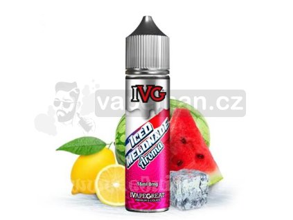 Příchuť IVG S&V: Menthol Iced Melonade (Chladivá melounová citronáda) objem 18ml tabáková nálepka Kolek Q