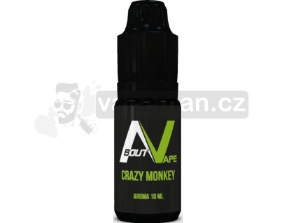 Příchuť About Vape (Bozz) Pure 10ml Crazy Monkey (Jablka, vanilka a tajné koření)