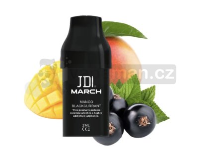 JDI MARCH - POD - Mango Blackcurrant (Mango a černý rybíz)