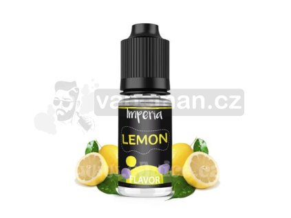Příchuť Imperia Black Label: Lemon objem 10ml tabáková nálepka Kolek R
