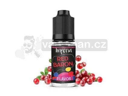 Příchuť Imperia Black Label: Red Baron objem 10ml tabáková nálepka Kolek R