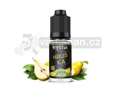 Příchuť Imperia Black Label: Hruška objem 10ml tabáková nálepka Kolek R