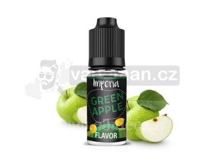 Příchuť Imperia Black Label: Green Apple objem 10ml tabáková nálepka Kolek R