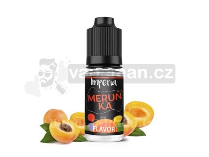 Příchuť Imperia Black Label: Meruňka objem 10ml tabáková nálepka Kolek R