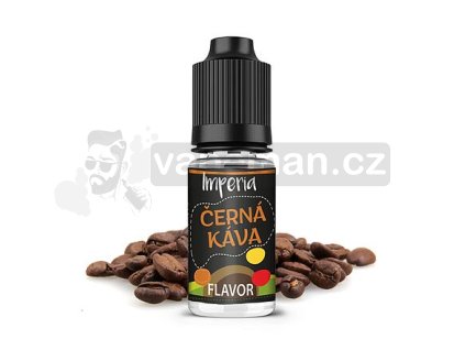 Příchuť Imperia Black Label: Černá Káva objem 10ml tabáková nálepka Kolek R