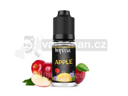 Příchuť Imperia Black Label: Apple objem 10ml tabáková nálepka Kolek R