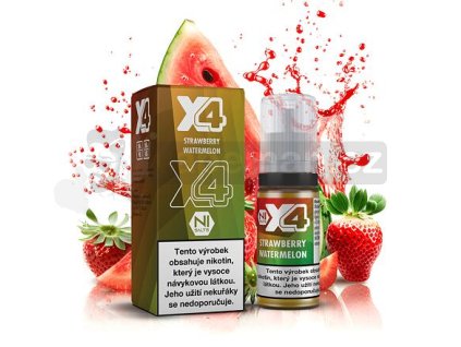 X4 Bar Juice Strawberry Watermelon (Jahoda a vodní meloun)  10 a 20mg