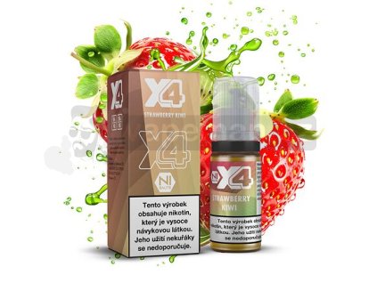 X4 Bar Juice Strawberry Kiwi (Jahoda a kiwi)  10 a 20mg