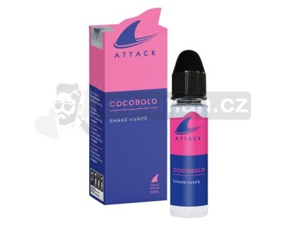 Příchuť Imperia Attack: Cocobolo (Tropické ovoce s kokosovým mlékem) objem 10ml tabáková nálepka Kolek R