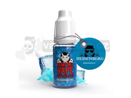Příchuť Vampire Vape: Heisenberg (Osvěžující směs) objem 10ml tabáková nálepka Kolek R