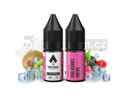 Příchuť ProVape Spectrum: Ledový bobulovitý mix s kiwi objem 10ml tabáková nálepka Kolek R