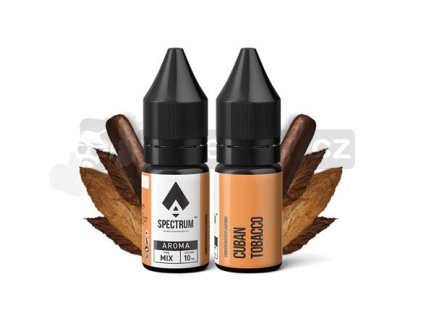 Příchuť ProVape Spectrum: Kubánský tabák objem 10ml tabáková nálepka Kolek R