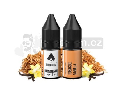Příchuť ProVape Spectrum: Tabák s vanilkou objem 10ml tabáková nálepka Kolek R