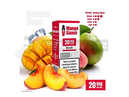 Adam's Vape SALTS Mango Guava (Tropické mango a guava)