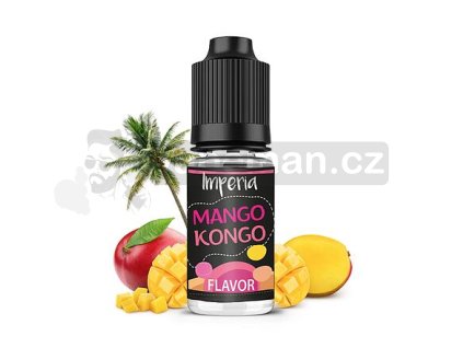 Příchuť Imperia Black Label: Mango Kongo objem 10ml tabáková nálepka Kolek R