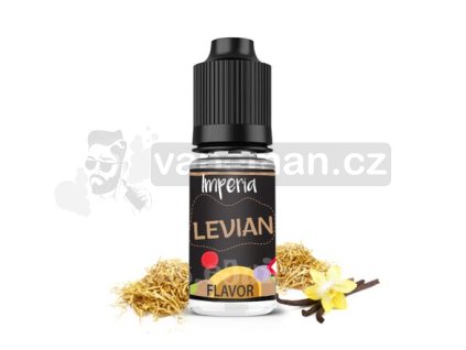 Příchuť Imperia Black Label: Levian (Tabák s vanilkou) objem 10ml tabáková nálepka Kolek R