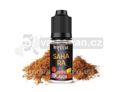 Příchuť Imperia Black Label: Sahara objem 10ml tabáková nálepka Kolek R
