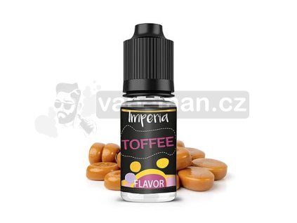 Příchuť Imperia Black Label: Toffee objem 10ml tabáková nálepka Kolek R