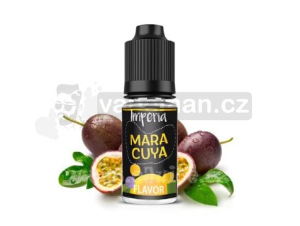 Příchuť Imperia Black Label: Maracuya objem 10ml tabáková nálepka Kolek R