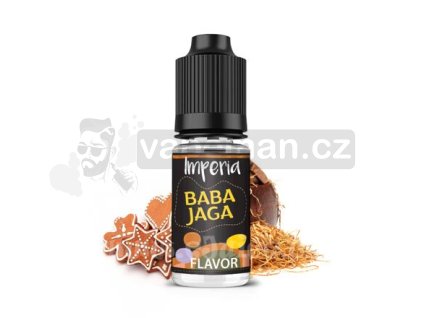 Příchuť Imperia Black Label: Baba Jaga (Perníkový tabák) objem 10ml tabáková nálepka Kolek R