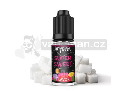 Příchuť Imperia Black Label: Super Sweet objem 10ml tabáková nálepka Kolek R