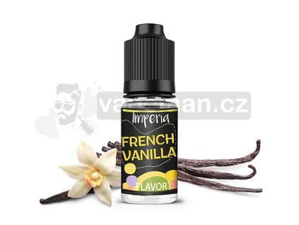 Příchuť Imperia Black Label: French Vanilla objem 10ml tabáková nálepka Kolek R