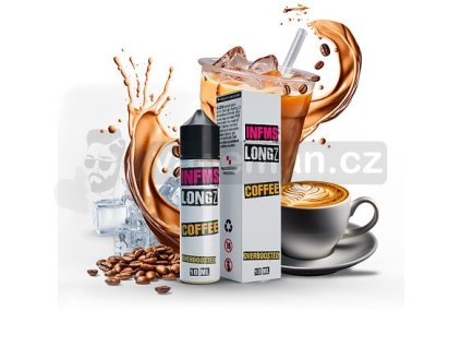 Příchuť Infamous LongZ S&V: Coffee (Ledová káva) objem 10ml tabáková nálepka Kolek R