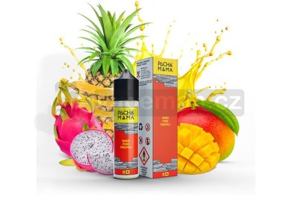Příchuť Pacha Mama S&V: Mango Pitaya Pineapple (Mango, dračí ovoce a ananas) objem 10ml tabáková nálepka Kolek R