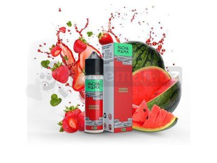 Příchuť Pacha Mama S&V: Strawberry Watermelon (Jahoda a vodní meloun) objem 10ml tabáková nálepka Kolek R
