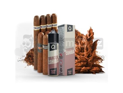 Příchuť Infamous Liqonic S&V: Tobacco Cohiba (Doutníkový tabák) objem 10ml tabáková nálepka Kolek R