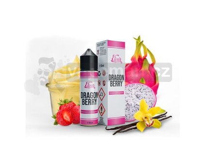 Příchuť Infamous Elixir S&V: Dragonberry (Jahody, dračí ovoce a pudink) objem 10ml tabáková nálepka Kolek R