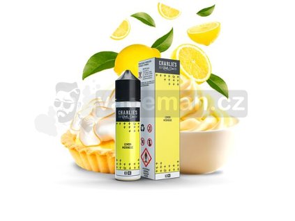 Příchuť Charlie's Chalk Dust S&V: Lemon Meringue (Citronový meringue pie) objem 10ml tabáková nálepka Kolek R