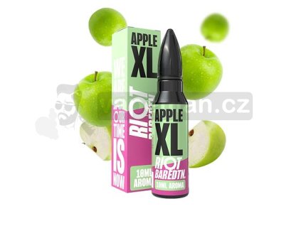 Riot BAR EDTN S&V: Apple XL (Jablečný mix) objem 10ml tabáková nálepka Kolek R