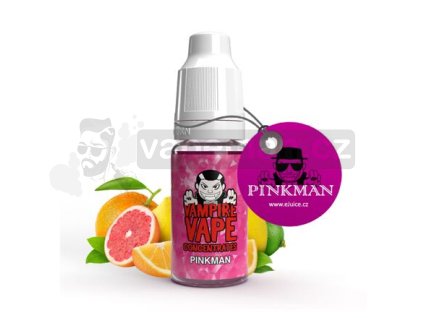Příchuť Vampire Vape: Pinkman (Ovocná směs) objem 10ml tabáková nálepka Kolek Q
