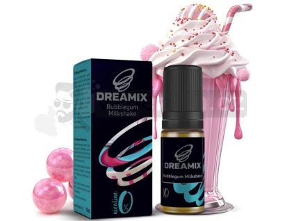 Liquid Dreamix - Žvýkačkový mléčný koktejl (Bubblegum Milkshake)