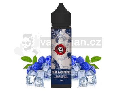 Příchuť ZAP! Juice S&V: AISU Blue Raspberry (Modrá malina) objem 10ml tabáková nálepka Kolek R