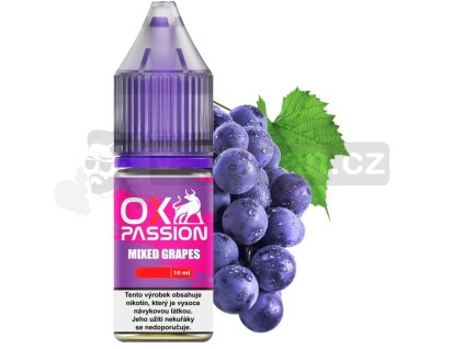 Liquid OXVA OX PASSION Salts Mixed Grapes