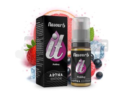 Příchuť Flavourit: PinkBoy (Chladivá ovocná směs) objem 10ml tabáková nálepka Kolek R