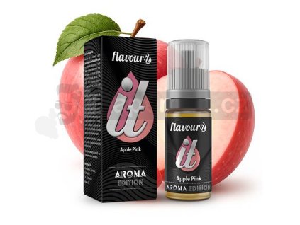Příchuť Flavourit: Apple Pink (Růžové jablko) objem 10ml tabáková nálepka Kolek R