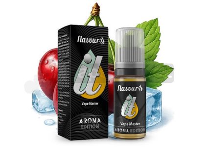 Příchuť Flavourit: Vape Master (Chladivá třešeň) objem 10ml tabáková nálepka Kolek R