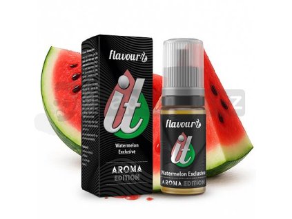 Příchuť Flavourit: Watermelon Exclusive (Vodní meloun) objem 10ml tabáková nálepka Kolek R