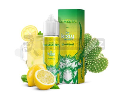 Příchuť Kozy S&V: Chubby Lemming (Citrusovo-kaktusová limonáda) objem 10ml tabáková nálepka Kolek R