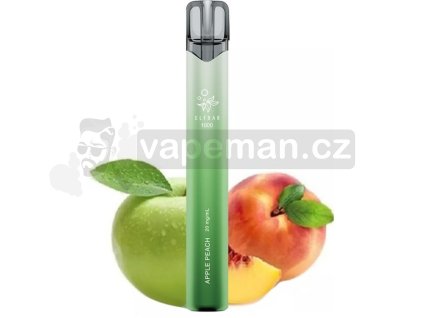 Elf Bar 1000 jednorázová e-cigareta Apple Peach