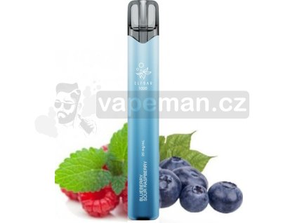 Elf Bar 1000 jednorázová e-cigareta Blueberry Sour Raspberry