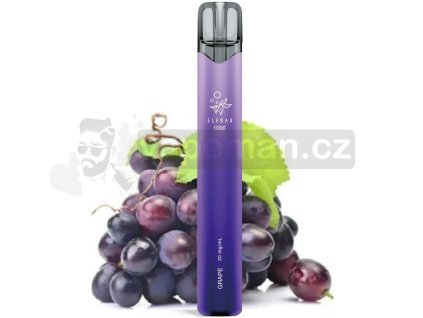Elf Bar 1000 jednorázová e-cigareta Grape
