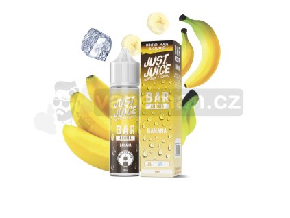 Příchuť Just Juice Bar Range S&V: Banana (Banán) objem 10ml kolek R