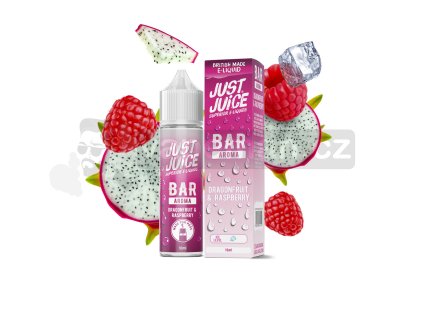 Příchuť Just Juice Bar Range S&V: Dragonfruit & Raspberry (Dračí ovoce & malina) objem 10ml kolek R