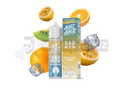 Příchuť Just Juice Bar Range S&V: Kiwi Passion Orange (Kiwi, marakuja a pomeranč) objem 10ml kolek R