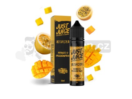 Příchuť Just Juice S&V: Mango & Passion Fruit (Mango & marakuja) objem 10ml kolek R